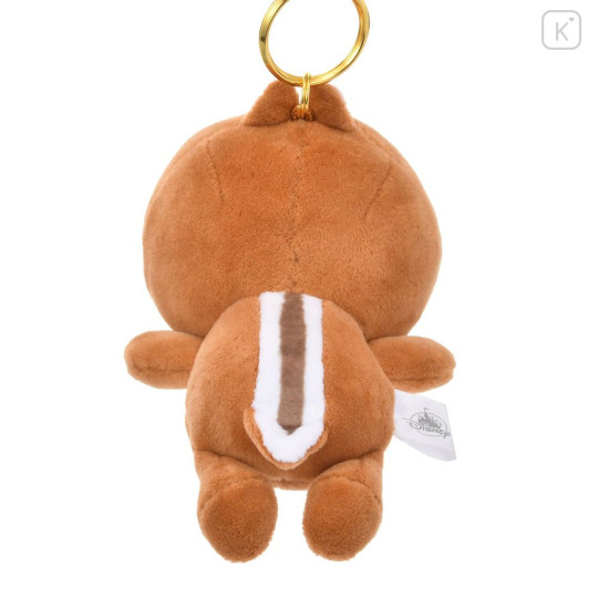 Japan Disney Store Plush Mascot Keychain - Dale : Koro Koro Style Sleeping Friend - 5