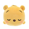 Japan Disney Store Plush Mascot Keychain - Pooh : Koro Koro Style Sleeping Friend - 2