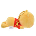 Japan Disney Store Plush Mascot Keychain - Pooh : Koro Koro Style Sleeping Friend - 4