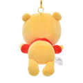 Japan Disney Store Plush Mascot Keychain - Pooh : Koro Koro Style Sleeping Friend - 5