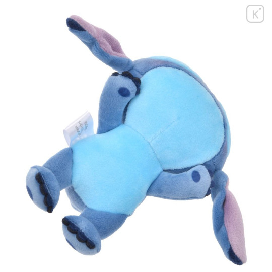 Japan Disney Store Plush Mascot Keychain - Stitch : Koro Koro Style Sleeping Friend - 6
