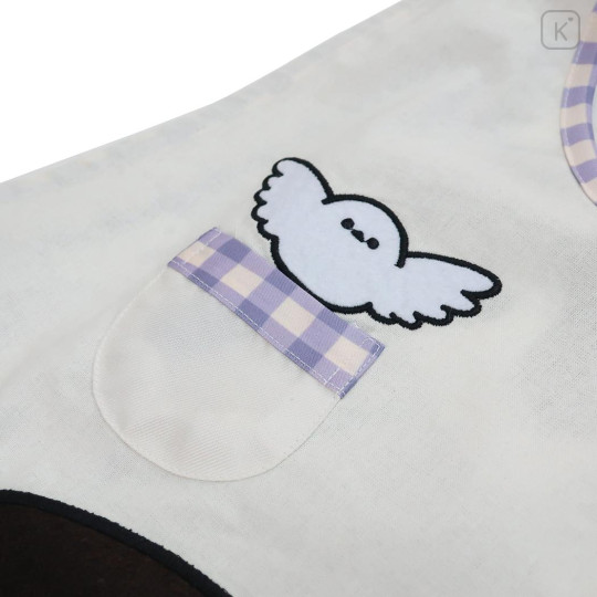 Japan Koupen Chan Apron - Purple Gingham - 2