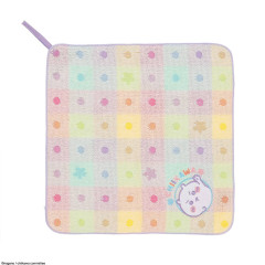Japan Chiikawa Hand Towel with Loop - Chiikawa : Colorful Pastel Dot
