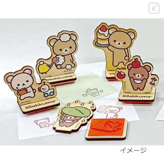 Japan San-X Secret Stamp - Rilakkuma : Basic Rilakkuma Favorite Things Blind Box - 2