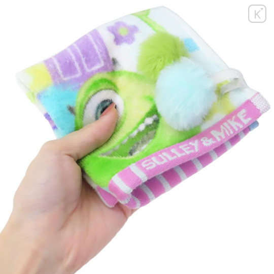 Japan Disney Jacquard Towel Handkerchief - Monsters Inc Mike & Sulley : Colorful - 3