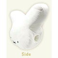 Japan Miffy Die-cut Cushion - Miffy : 70th Anniversary Hug Me Face Retro - 2