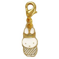 Japan Miffy Tiny Metal Charm - Miffy : 70th Anniversary Crown - 1