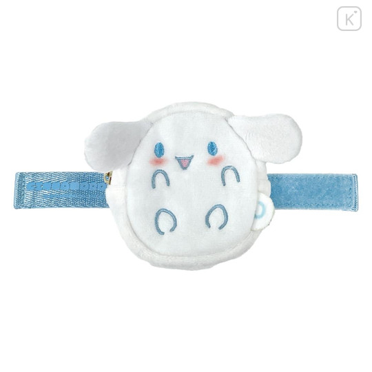 Japan Sanrio Attachable Mini Pouch With Bag Charm - Cinnamoroll - 1