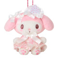 Japan Sanrio Mascot Holder - My Melody : 50th Anniversary White Strawberry - 2