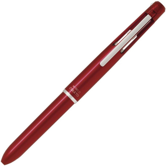 Japan Pilot Hi-Tec-C Coleto 1000 4 Color Barrel - Red - 1