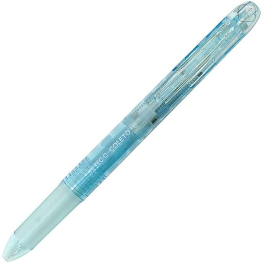 Japan Pilot Hi-Tec-C Coleto 3 Color Barrel - Dot Blue - 1