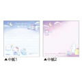Japan Sanrio × Obakenu Square Memo - Obakenu : Characters Ghost Night Sky - 2