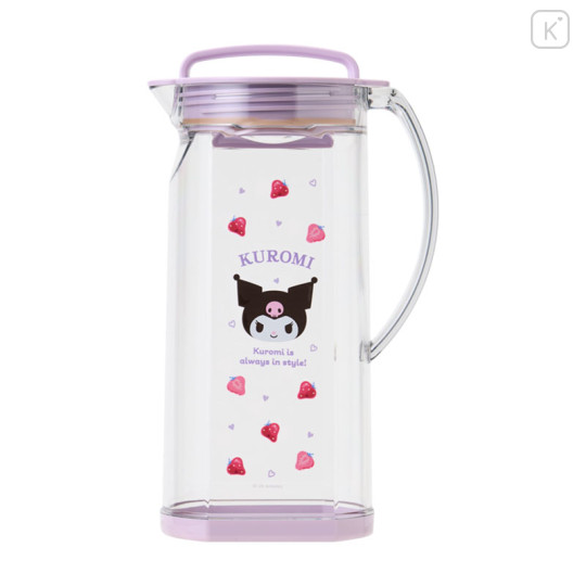 Japan Sanrio Original Water Pitcher - Kuromi - 1