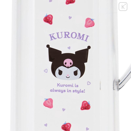 Japan Sanrio Original Water Pitcher - Kuromi - 4
