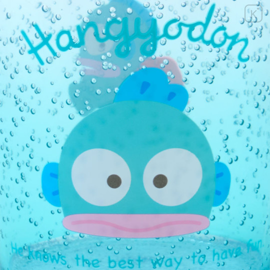 Japan Sanrio Original Clear Tumbler - Hangyodon - 3
