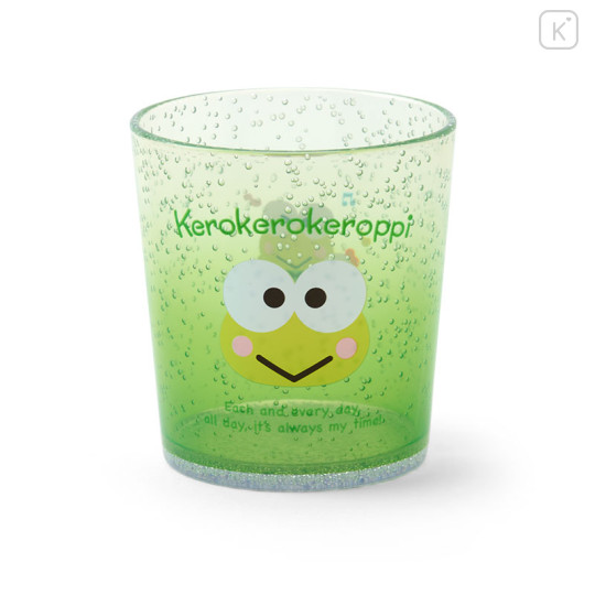 Japan Sanrio Original Clear Tumbler - Keroppi - 1