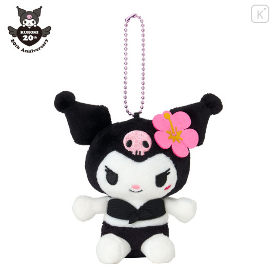Japan Sanrio Mascot Holder - Kuromi : 20th Anniversary Swimsuit - 1