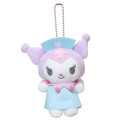 Japan Sanrio Mascot Holder - Kuromi : 20th Anniversary Nurse Light Blue - 1