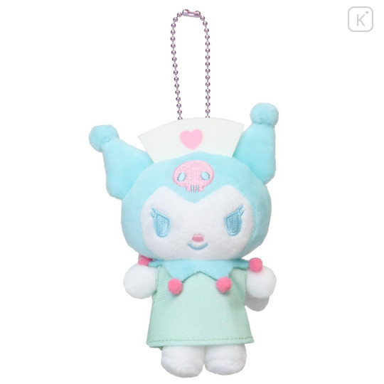 Japan Sanrio Mascot Holder - Kuromi : 20th Anniversary Nurse Green - 1