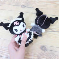 Japan Sanrio Mascot Holder - Kuromi : 20th Anniversary Cute - 2