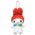 Japan Sanrio Mascot Holder - My Melody : 50th Anniversary Strawberry - 1