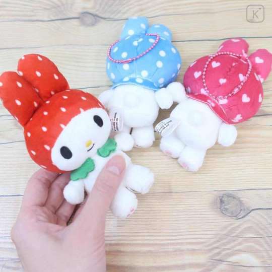 Japan Sanrio Mascot Holder - My Melody : 50th Anniversary Strawberry - 2