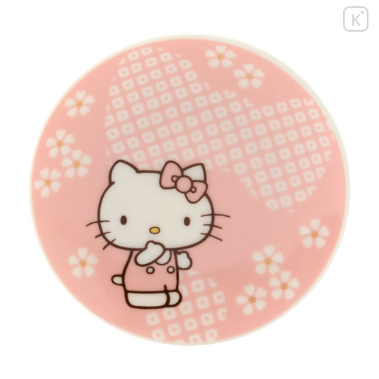 Japan Sanrio Small Plate - Hello Kitty : Cherry Blossom - 2