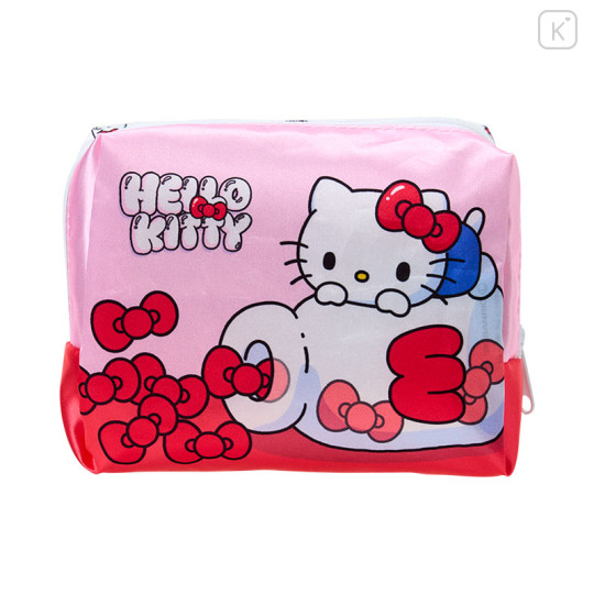 Japan Sanrio Satin Eco Bag - Hello Kitty - 3