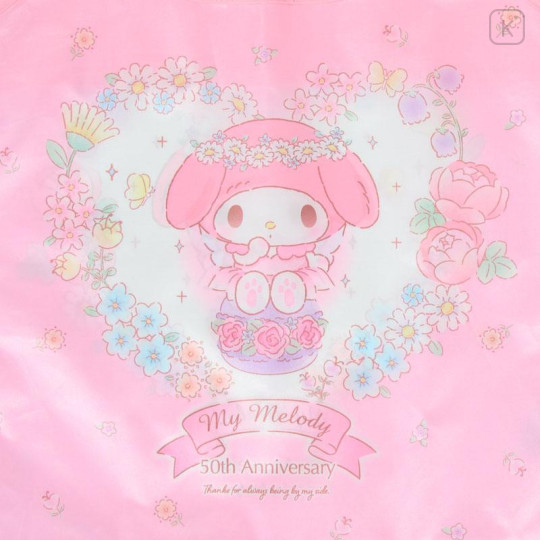 Japan Sanrio Satin Eco Bag - My Melody : 50th Anniversary - 4