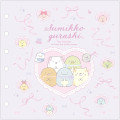 Japan San-X Original Friendship Profile Memory Book Mini Binder - Sumikko Gurashi : Ribbon Sky Party - 3