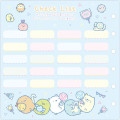 Japan San-X Profile Book Mini Binder - Sumikko Gurashi : Candy Blue - 6