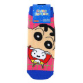 Japan Crayon Shin-chan Socks - Shinnosuke Nohara & Shiro : Hug - 1