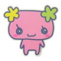 Japan Tamagotchi Vinyl Sticker - Flower Fleur - 1