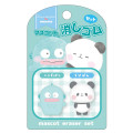 Japan Sanrio × Mochimochi Panda Mascot 3D Eraser Set - Hangyodon & Mochi Mochi Panda - 2