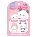 Japan Sanrio × Mochimochi Panda Mascot 3D Eraser Set - My