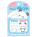 Japan Sanrio × Mochimochi Panda Mascot 3D Eraser Set - Cinnamoroll & Mochi Mochi Panda - 2