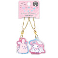 Japan Sanrio × Obakenu Acrylic Keychain Connecting Set - My Melody : Ghost - 1