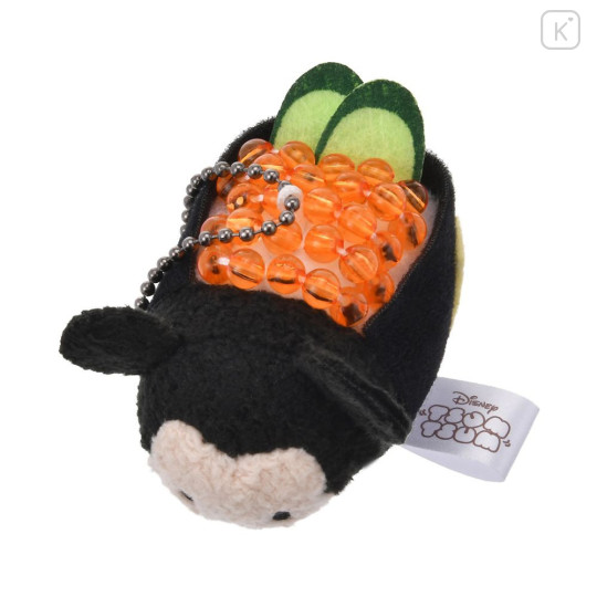 Japan Disney Store Tsum Tsum Plush Keychain - Mickey : Sushi Salmon Roe - 5
