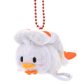 Japan Disney Store Tsum Tsum Plush Keychain - Donald : Sushi Shrimp - 1