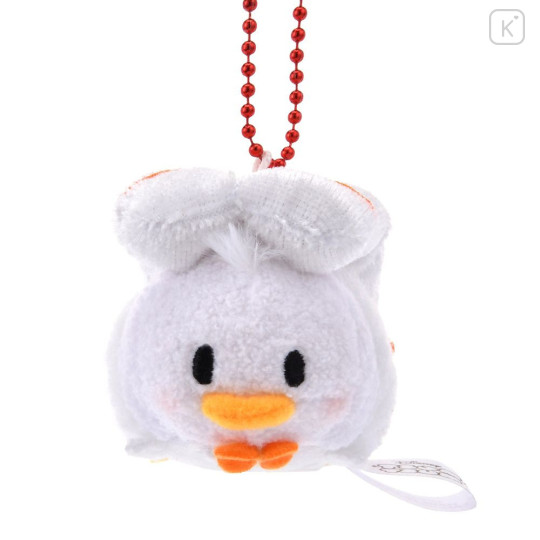 Japan Disney Store Tsum Tsum Plush Keychain - Donald : Sushi Shrimp - 2