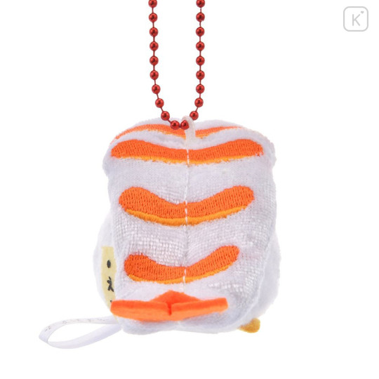Japan Disney Store Tsum Tsum Plush Keychain - Donald : Sushi Shrimp - 4