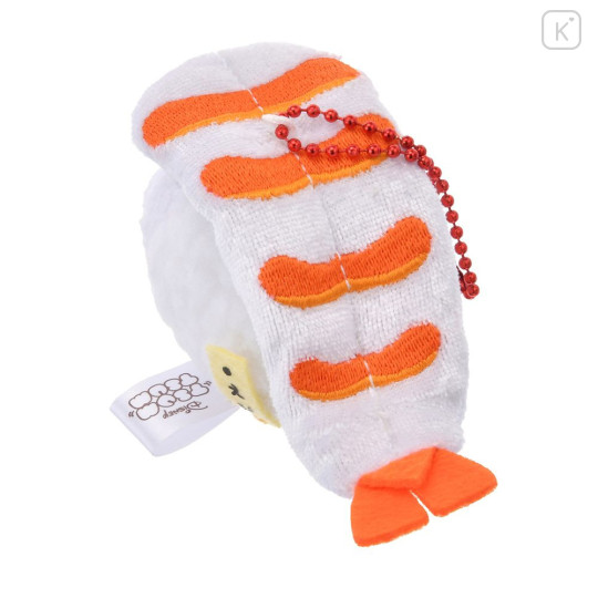 Japan Disney Store Tsum Tsum Plush Keychain - Donald : Sushi Shrimp - 5