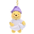 Japan Disney Store Plush Mascot Keychain - Pooh : Pajama Style - 1