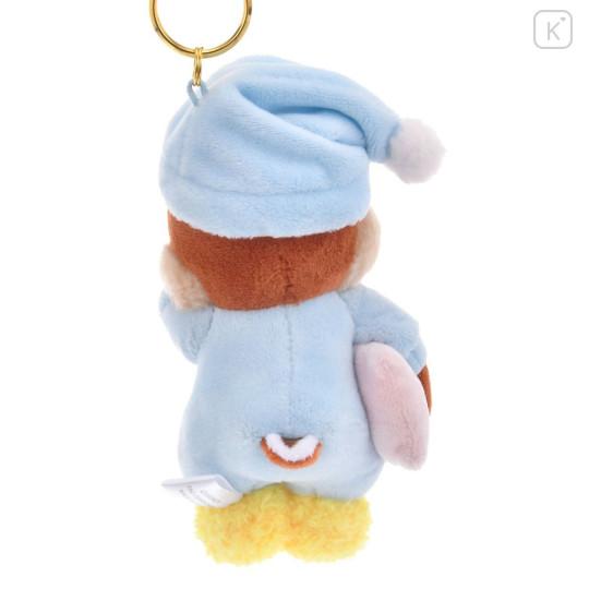 Japan Disney Store Plush Mascot Keychain - Chip : Pajama Style - 3