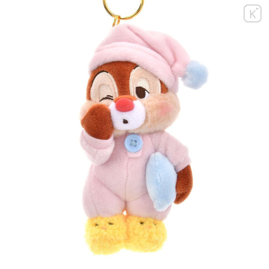 Japan Disney Store Plush Mascot Keychain - Dale : Pajama Style - 1