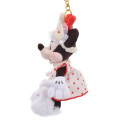 Japan Disney Store Plush Mascot Keychain - Minnie : Pajama Style - 2