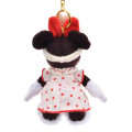 Japan Disney Store Plush Mascot Keychain - Minnie : Pajama Style - 3