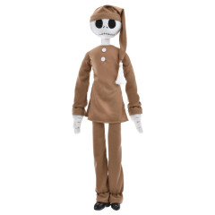 Japan Disney Store Plush Toy - Tim Burton's The Nightmare Before Christmas : Pajama Style Jack Skellington