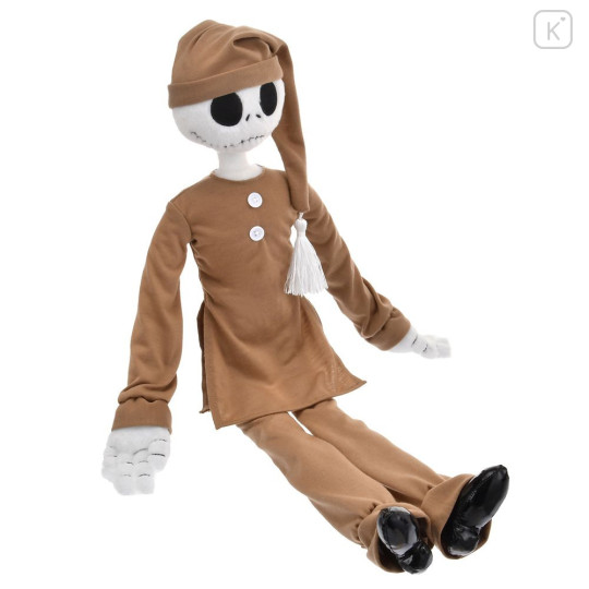 Japan Disney Store Plush Toy - Tim Burton's The Nightmare Before Christmas : Pajama Style Jack Skellington - 4
