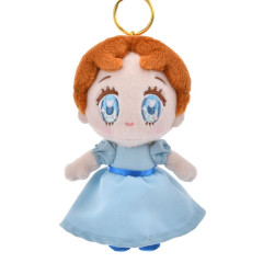 Japan Disney Store Plush Mascot Keychain - Wendy : Tiny Peter Pan